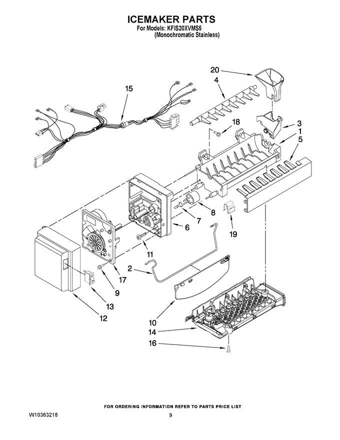 Diagram for KFIS20XVMS5