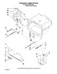 Diagram for 06 - Freezer Liner Parts