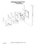 Diagram for 08 - Dispenser Front Parts