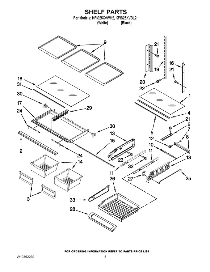 Diagram for KFIS25XVWH2