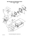 Diagram for 04 - Motor And Ice Container Parts