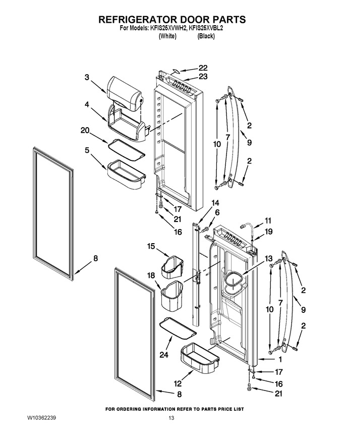 Diagram for KFIS25XVWH2