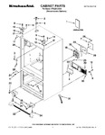 Diagram for 01 - Cabinet Parts