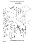 Diagram for 02 - Refrigerator Liner Parts