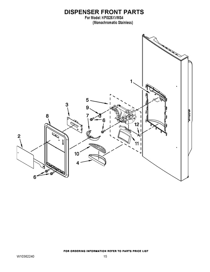 Diagram for KFIS25XVMS4