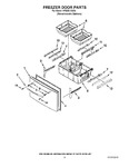 Diagram for 09 - Freezer Door Parts