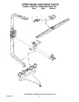 Diagram for 07 - Upper Wash And Rinse Parts