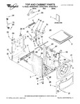 Diagram for 01 - Top And Cabinet Parts