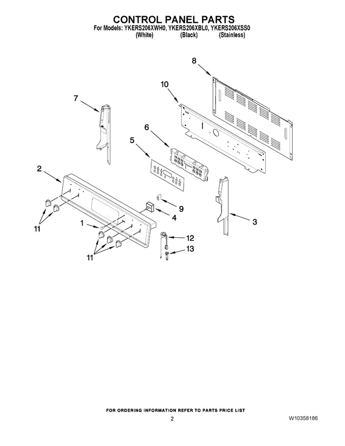 Diagram for YKERS206XBL0