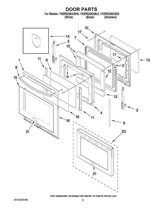 Diagram for YKERS206XWH0