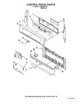 Diagram for 02 - Control Panel Parts