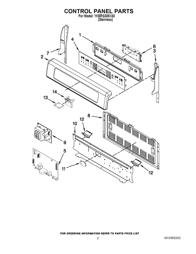 Diagram for YKERS308XS0