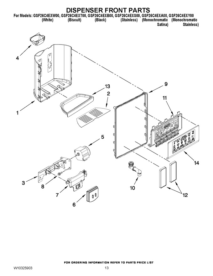 Diagram for GSF26C4EXS00