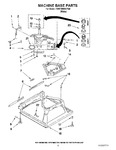 Diagram for 05 - Machine Base Parts