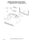 Diagram for 06 - Cabinet And Installation Parts