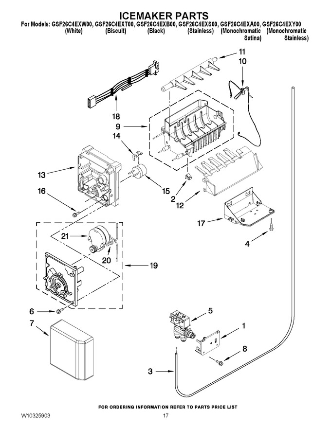 Diagram for GSF26C4EXA00