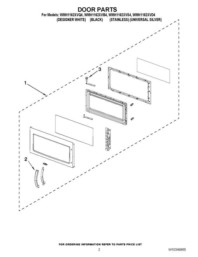 Diagram for WMH1162XVD4