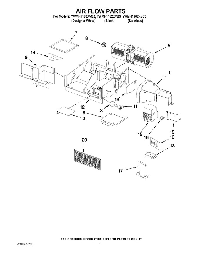 Diagram for YWMH1162XVB3