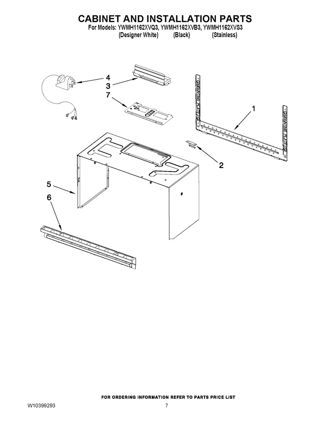 Diagram for YWMH1162XVB3