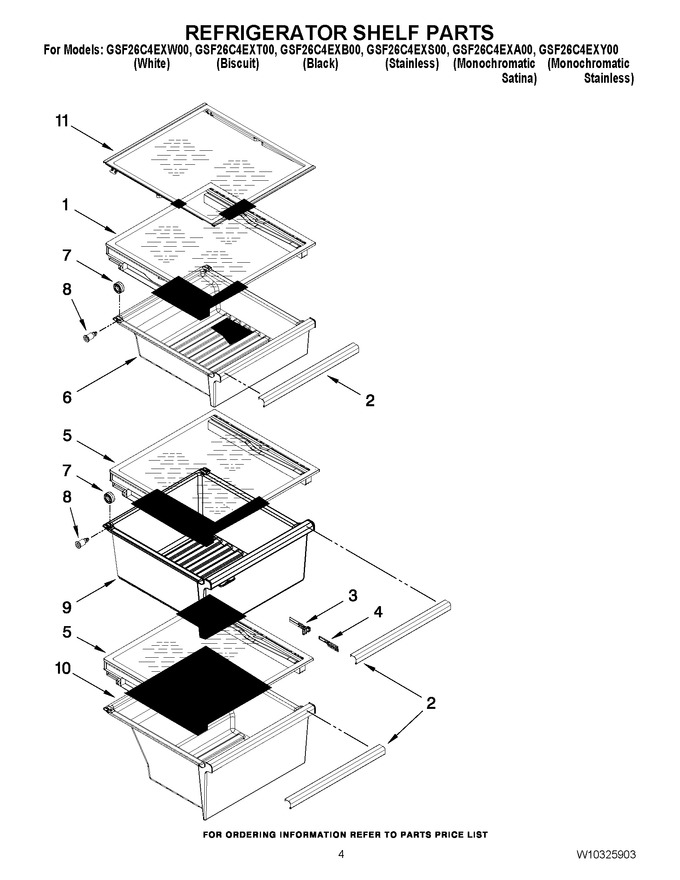 Diagram for GSF26C4EXA00