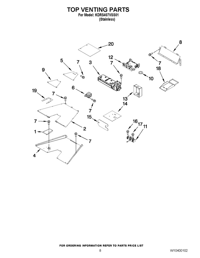 Diagram for KDRS407VSS01