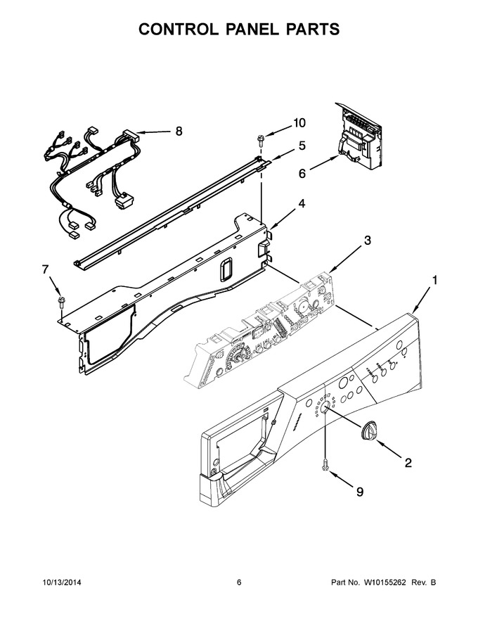 Diagram for WFW8200TW00