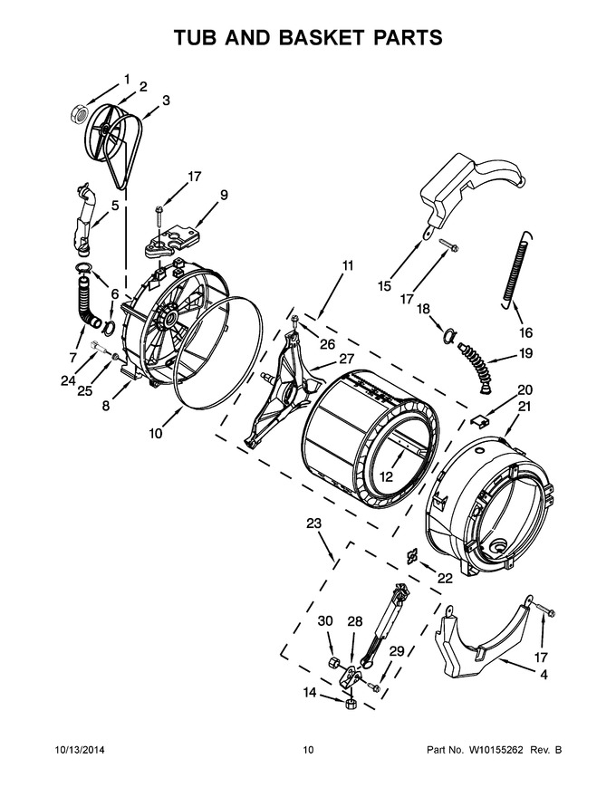 Diagram for WFW8200TW00