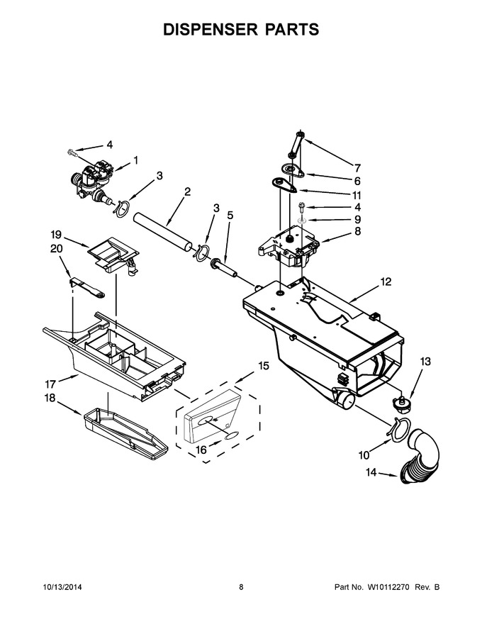 Diagram for WFW8300SW01