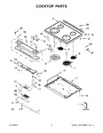 Diagram for 02 - Cooktop Parts