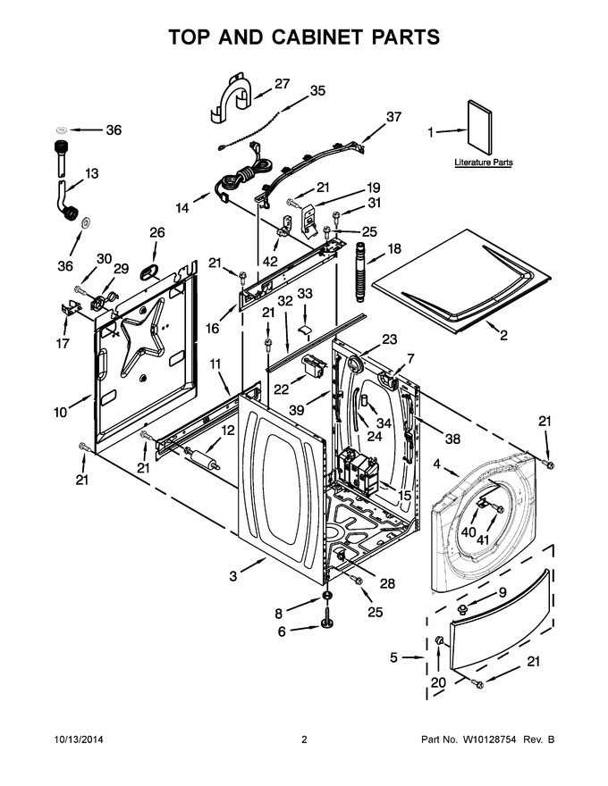 Diagram for MWFW8300SW01