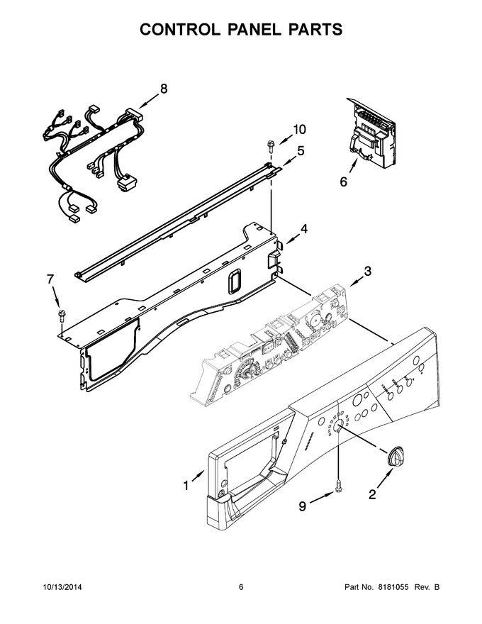 Diagram for WFW8300SW00