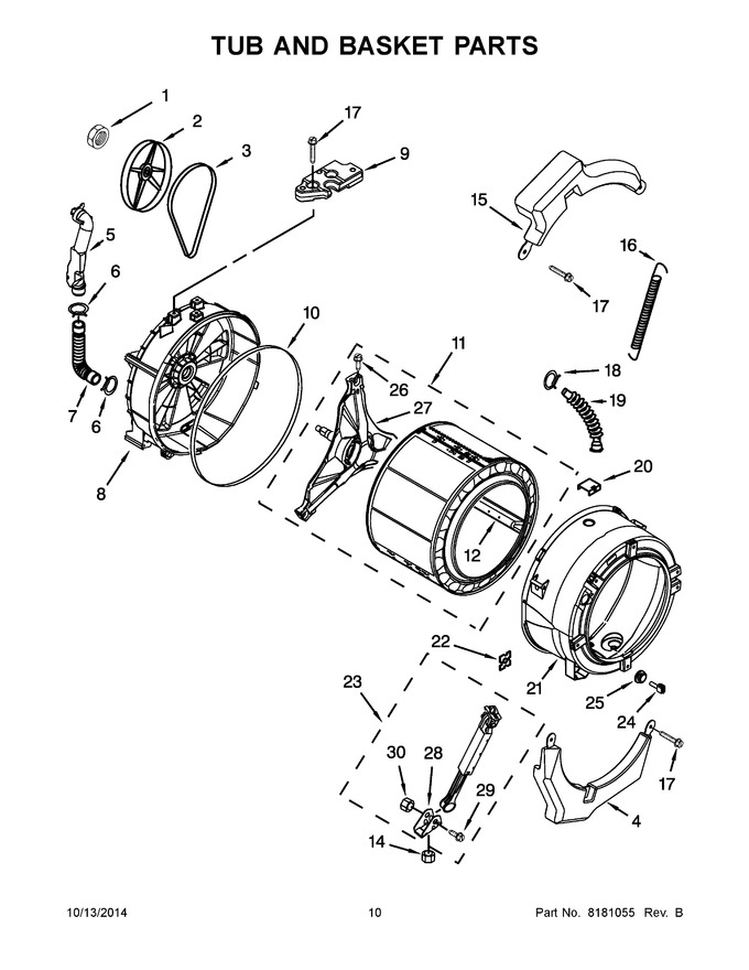 Diagram for WFW8300SW00