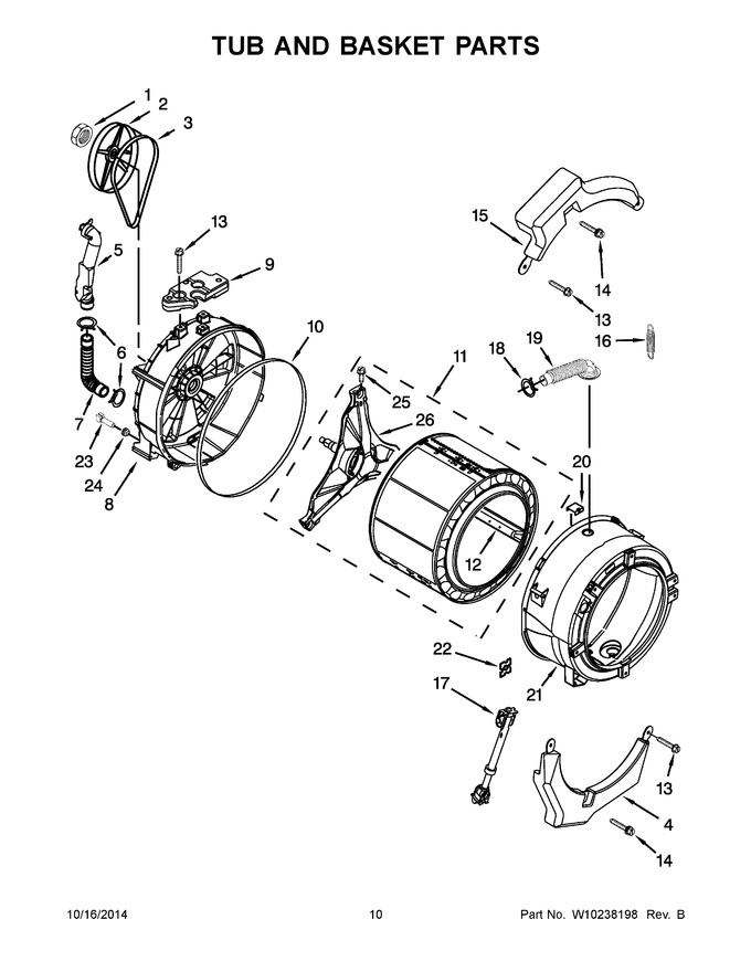 Diagram for WFW8300SW05