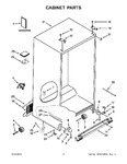 Diagram for 02 - Cabinet Parts