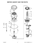 Diagram for 04 - Motor, Basket And Tub Parts