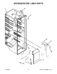 Diagram for 03 - Refrigerator Liner Parts