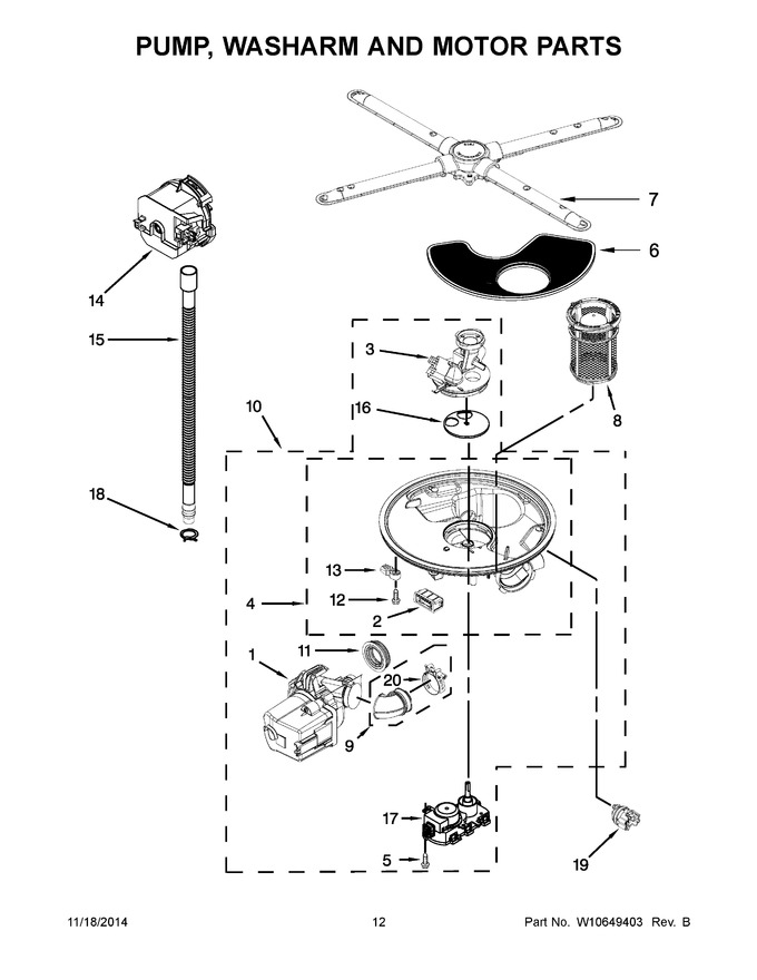 Diagram for KDTE404DWH0