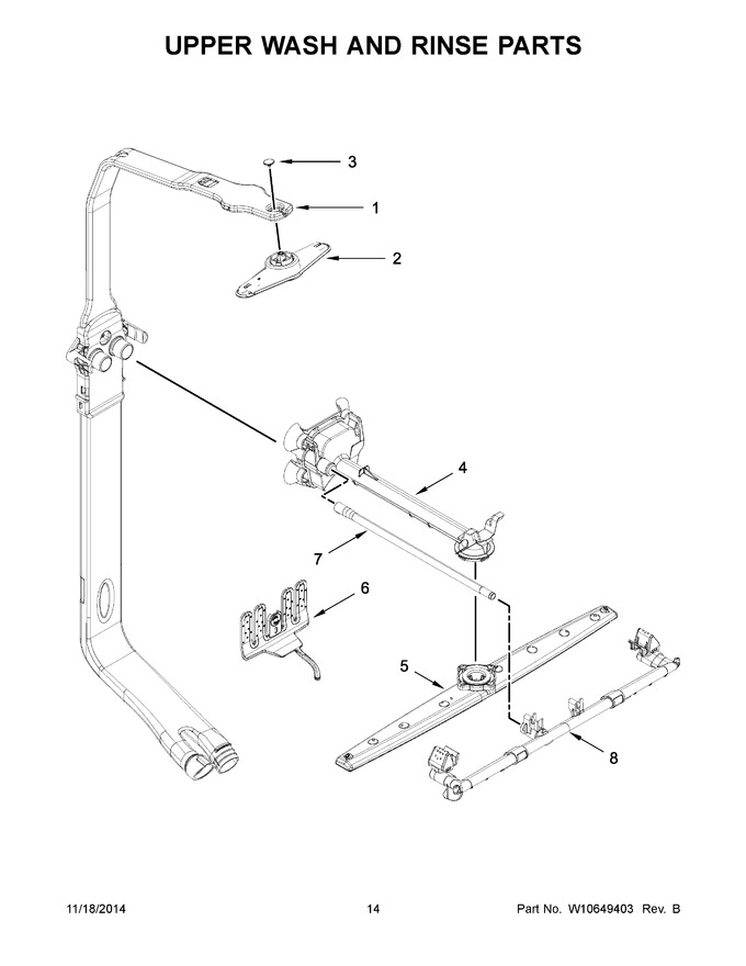 Diagram for KDTE404DWH0