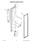 Diagram for 08 - Freezer Door Parts