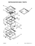 Diagram for 04 - Refrigerator Shelf Parts