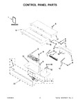 Diagram for 02 - Control Panel Parts