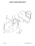 Diagram for 05 - Upper Oven Door Parts