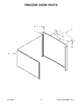 Diagram for 05 - Freezer Door Parts