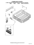 Diagram for 10 - Lower Rack Parts