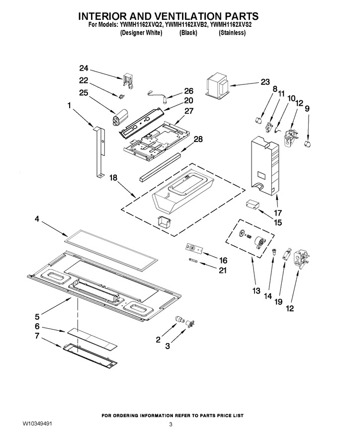 Diagram for YWMH1162XVB2