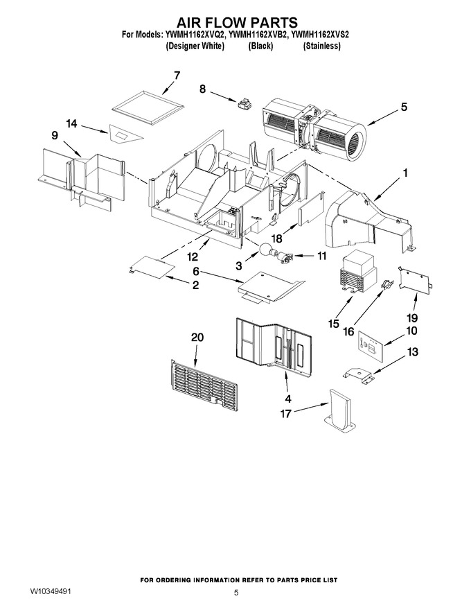 Diagram for YWMH1162XVQ2