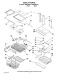 Diagram for 08 - Shelf Parts