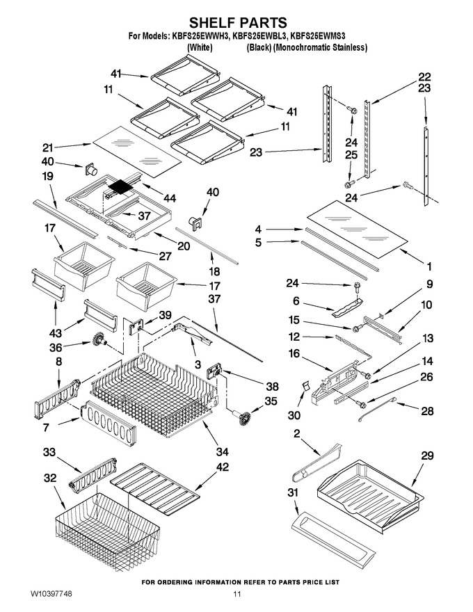 Diagram for KBFS25EWMS3