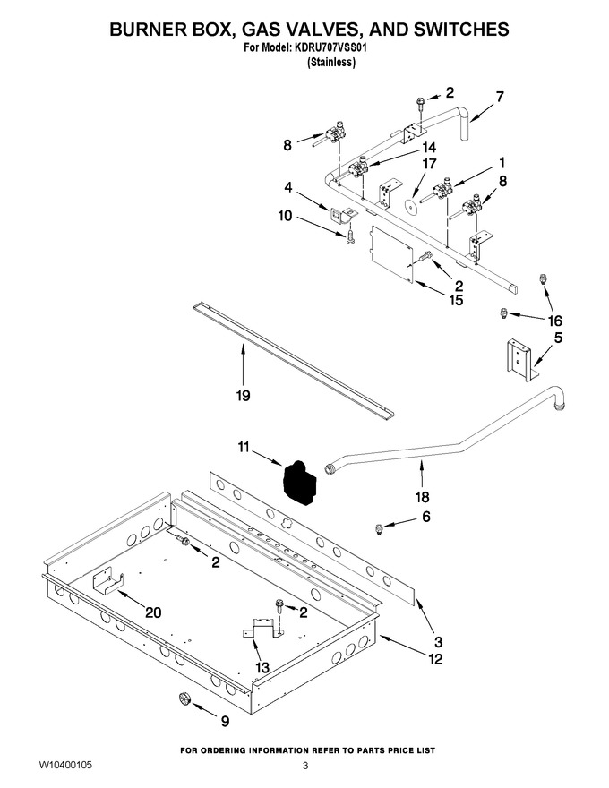 Diagram for KDRU707VSS01