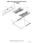 Diagram for 11 - Third Level Rack And Track Parts